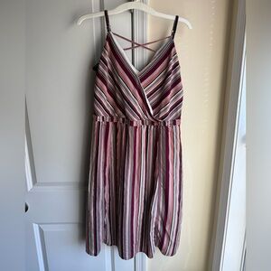 Maurices soft pin striped colorful dress.